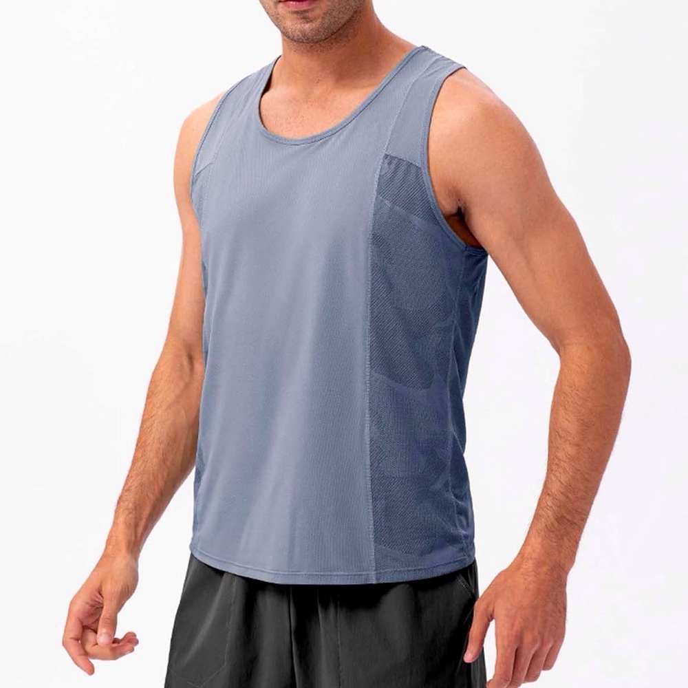 Men’s Workout Tank Top Sleeveless Athletic Shirt